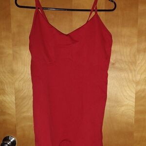 Women's Red Shapewear Bodysuit